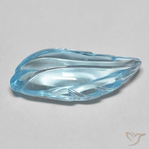 8.43ct 天然 瑞士蓝 黄玉, 花式切割, 透明