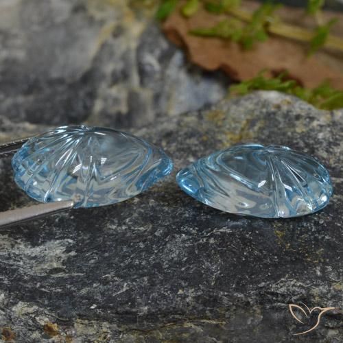 20.63克拉天然黄玉，花式切割，透明