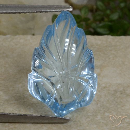 8.82ct 天然 瑞士蓝 黄玉, 花式切割, 透明