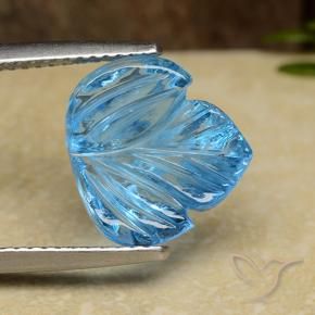 5.41克拉天然黄玉，花式切割，透明