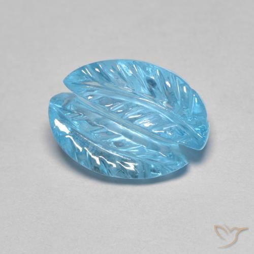 4.80ct 天然 瑞士蓝 黄玉, 花式切割, 透明