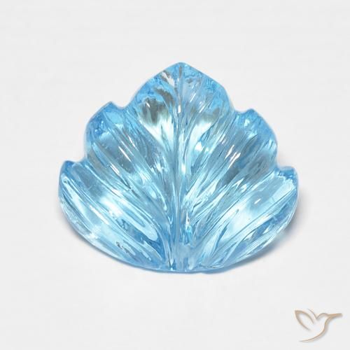5.82克拉天然黄玉，花式切割，透明