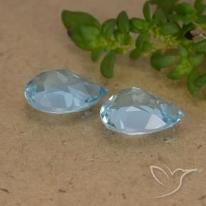 1.70克拉天然黄玉，梨形，VVS-VS