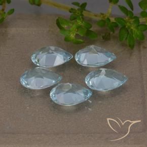 3.75克拉天然黄玉，梨形，VVS-VS