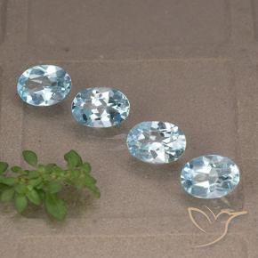 3.71克拉天然黄玉，椭圆形，VVS-VS