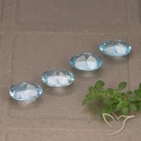 3.71克拉天然黄玉，椭圆形，VVS-VS