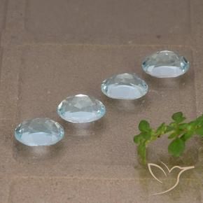 4.23克拉天然黄玉，椭圆形，VVS-VS