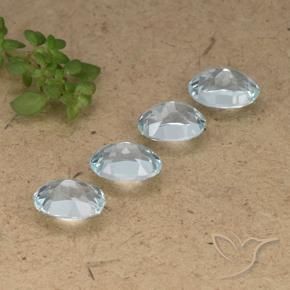 3.88克拉天然黄玉，椭圆形，VVS-VS