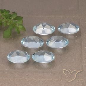 5.84克拉天然黄玉，椭圆形，VVS-VS