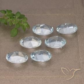 5.44克拉天然黄玉，椭圆形，VVS-VS