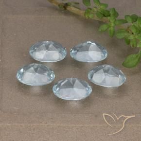 4.96克拉天然黄玉，椭圆形，VVS-VS