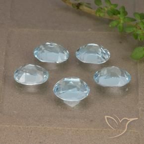5.21克拉天然黄玉，椭圆形，VVS-VS