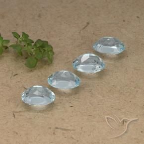 3.97克拉天然黄玉，椭圆形，VVS-VS
