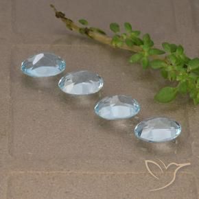 3.63克拉天然黄玉，椭圆形，VVS-VS