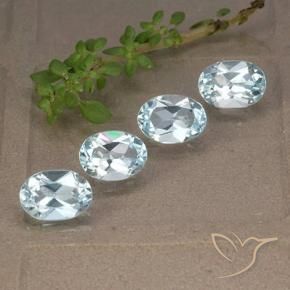 3.93克拉天然黄玉，椭圆形，VVS-VS