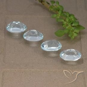 4.10克拉天然黄玉，椭圆形，VVS-VS