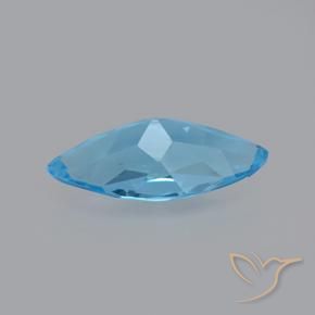 3.34克拉天然黄玉，榄尖形，VVS