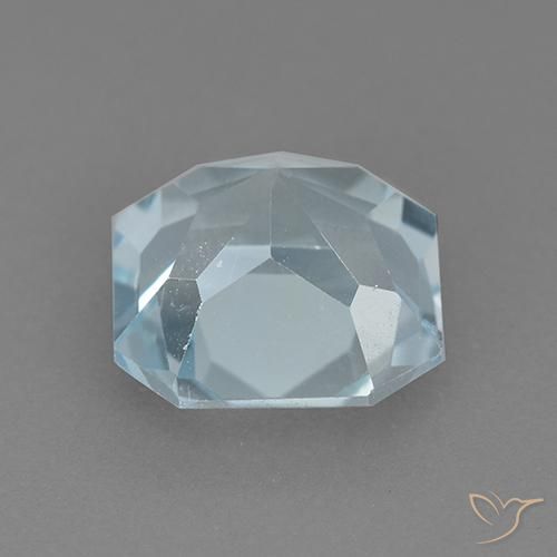 2.88克拉天然黄玉，八边形，VVS-VS