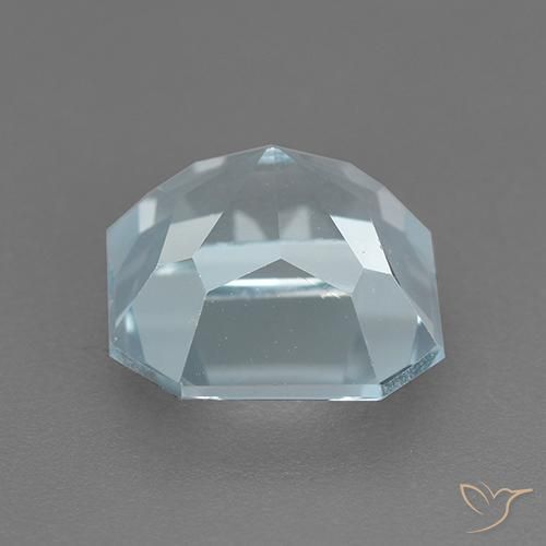 3.14克拉天然黄玉，八边形，VVS