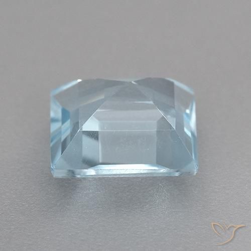 2.55克拉天然黄玉，正方形，VVS