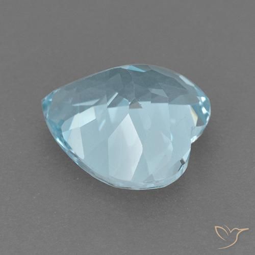 3.98克拉天然黄玉，心形，VVS-VS