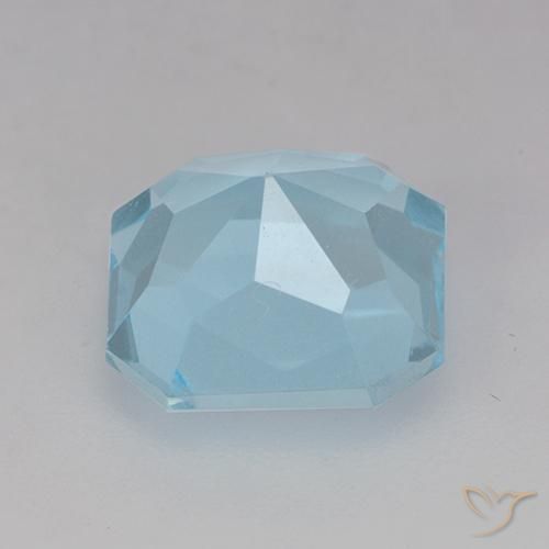 4.11克拉天然黄玉，八边形，VVS-VS