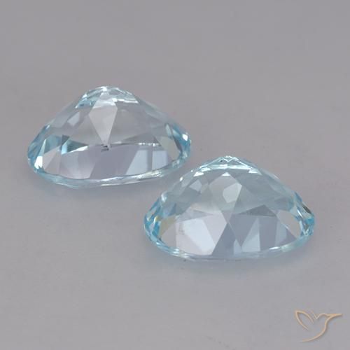4.96克拉天然黄玉，椭圆形，VVS