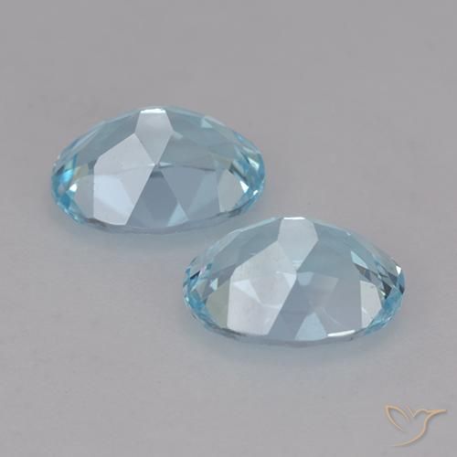 4.73克拉天然黄玉，椭圆形，VVS-VS