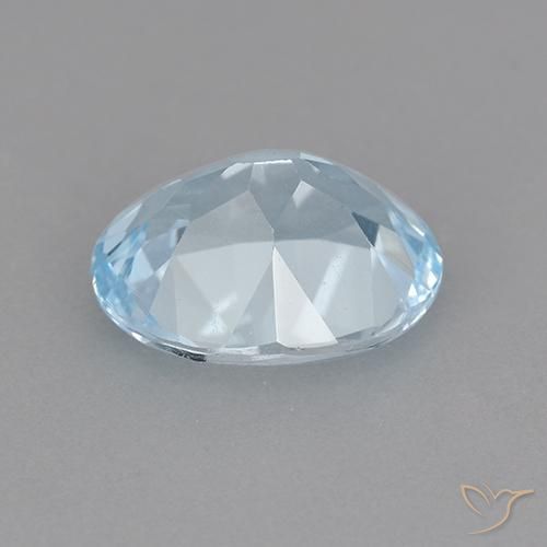 2.20克拉天然黄玉，椭圆形，VVS-VS
