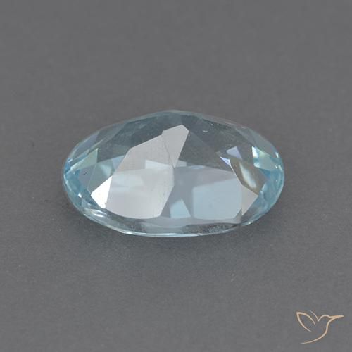2.24克拉天然黄玉，椭圆形，VVS-VS