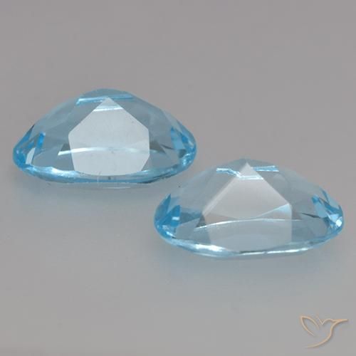 1.95克拉天然黄玉，椭圆形，VVS-VS