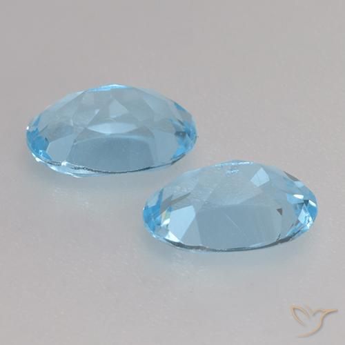 1.90克拉天然黄玉，椭圆形，VVS-VS