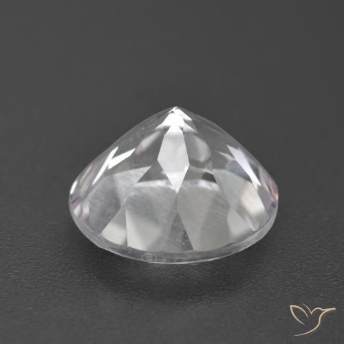 4.47克拉天然黄玉，圆形的，VVS-VS