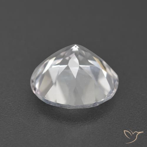 3.92克拉天然黄玉，圆形的，VVS