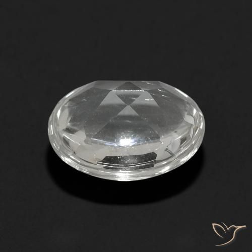 3.46克拉天然黄玉，椭圆形，透明