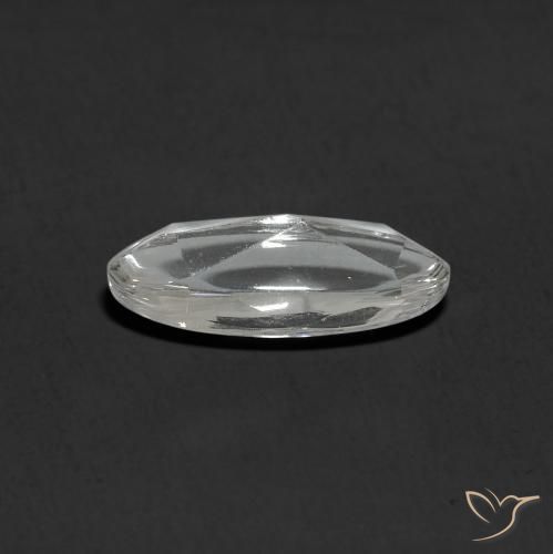 1.16克拉天然黄玉，椭圆形，透明