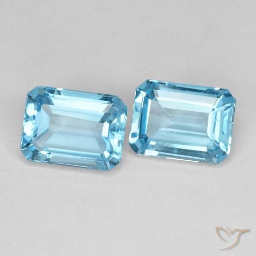 3.90克拉天然黄玉，八边形，VVS-VS