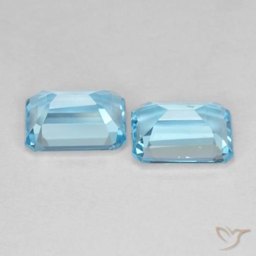 3.90克拉天然黄玉，八边形，VVS-VS