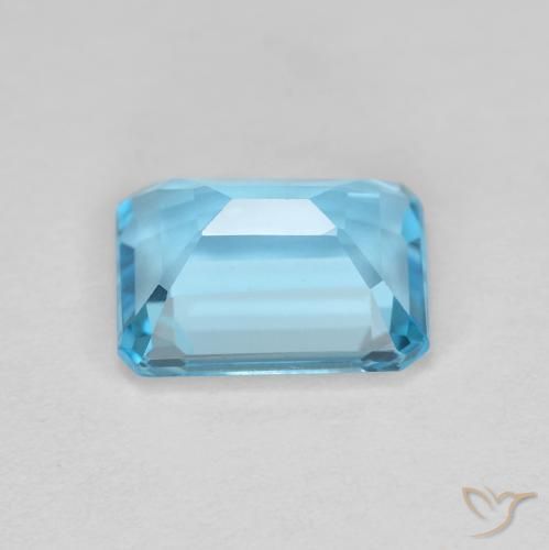 1.92克拉天然黄玉，八边形，VVS