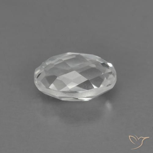 0.67克拉天然黄玉，椭圆形，VVS-VS