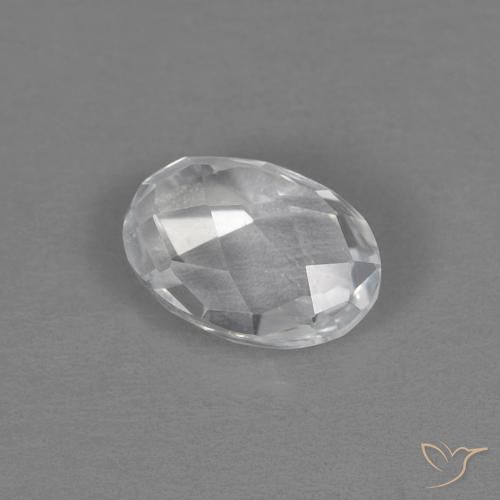 0.69克拉天然黄玉，椭圆形，VVS