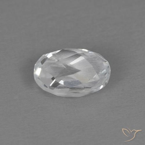 0.69克拉天然黄玉，椭圆形，VVS