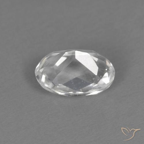 0.69克拉天然黄玉，椭圆形，VVS