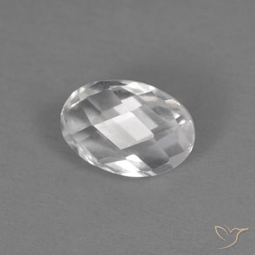 0.68克拉天然黄玉，椭圆形，VVS