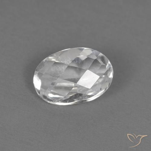 0.56克拉天然黄玉，椭圆形，VVS