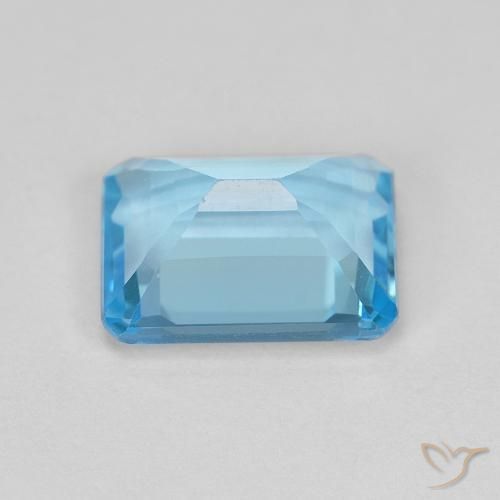 1.95克拉天然黄玉，八边形，VVS