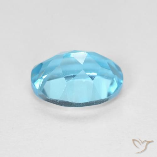 1.78克拉天然黄玉，椭圆形，VVS