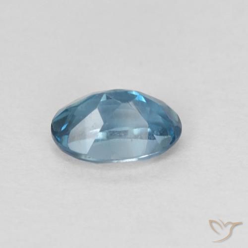 0.70克拉天然黄玉，椭圆形，VVS