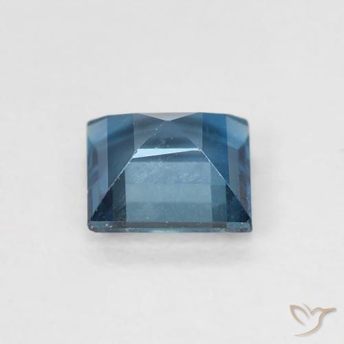 0.75克拉天然黄玉，正方形，VVS-VS