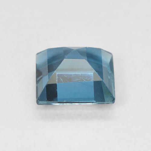 0.77克拉天然黄玉，正方形，VVS-VS